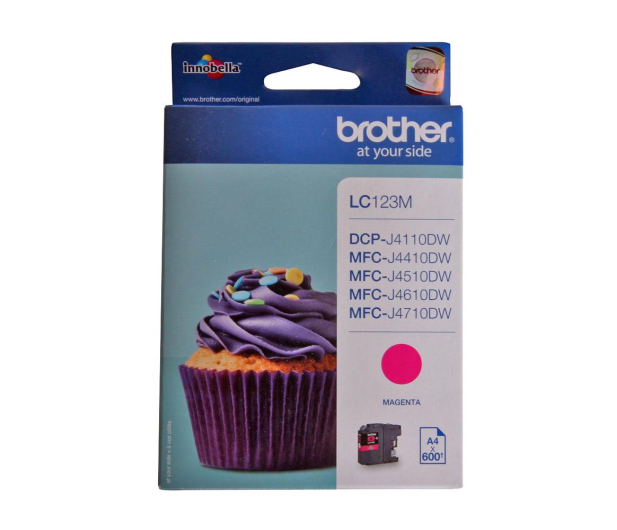 BROTHER Tusz LC123 MAGENTA do MFC-J4510DW - 125364 - zdjęcie 3